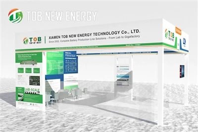 CIBF 2025의 TOB Lab-to-Factory 배터리 솔루션