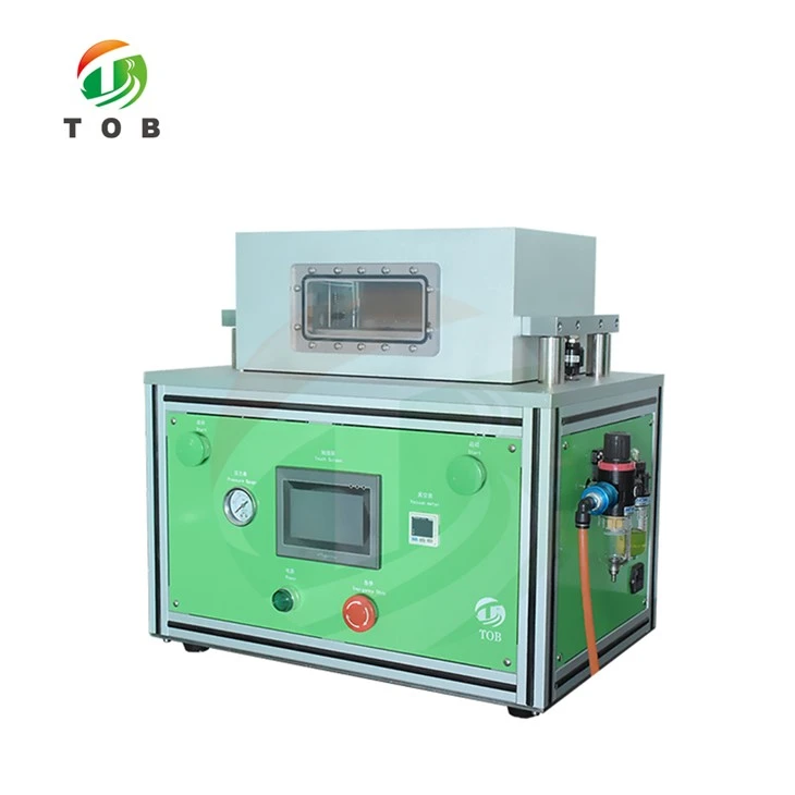 Second Sealing Machine for pouch cell vacuuming